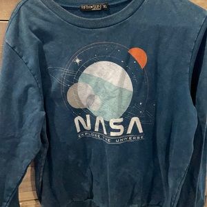 NASA target sweatshirt/pullover